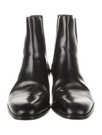 Saint Laurent Leather Chelsea Boots