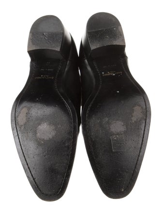 Saint Laurent Leather Chelsea Boots