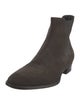 Saint Laurent Suede Chelsea Boots