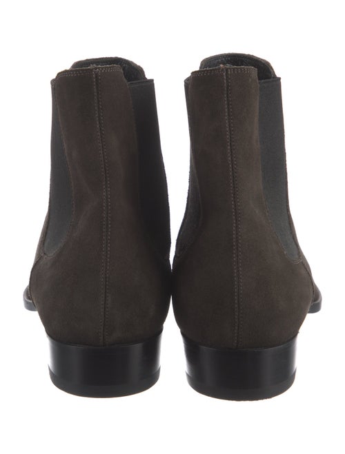 Saint Laurent Suede Chelsea Boots