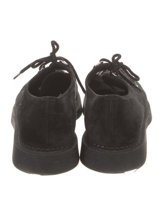 Saint Laurent Suede Derby Shoes