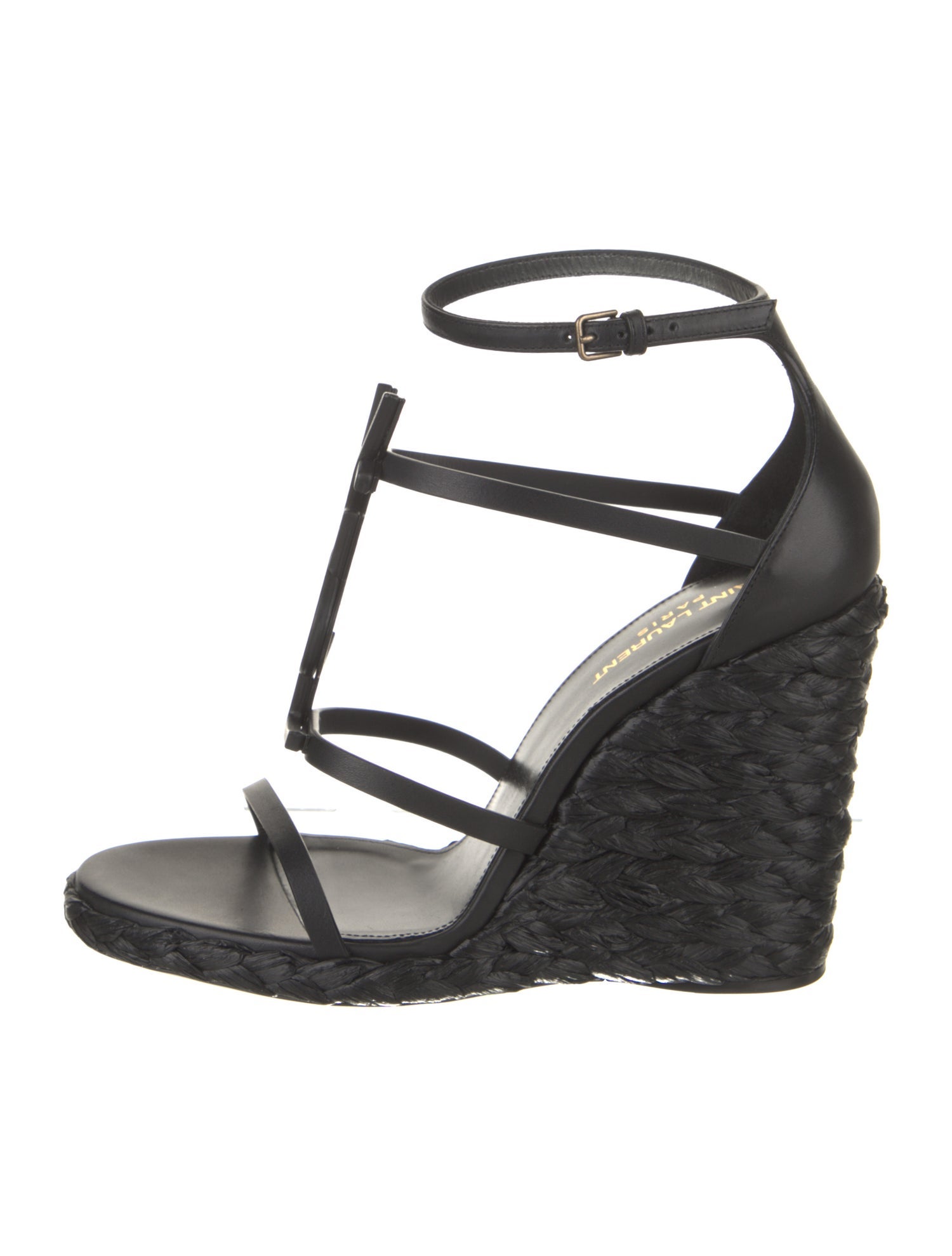 Saint Laurent Leather Espadrilles w/ Tags