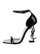 Saint Laurent Patent Leather Sandals