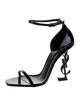 Saint Laurent Patent Leather Sandals