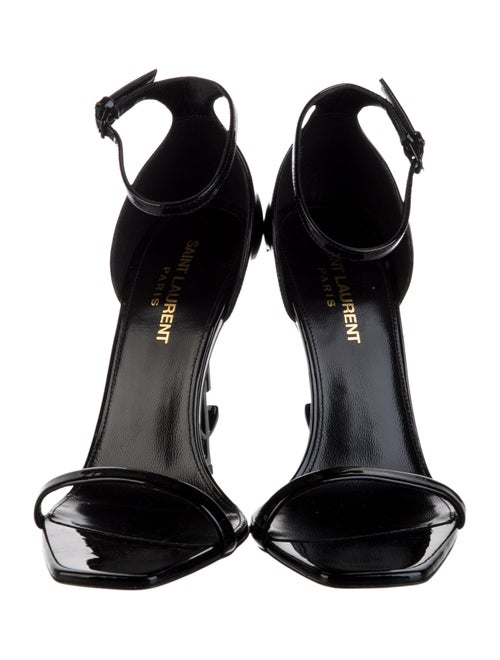 Saint Laurent Patent Leather Sandals