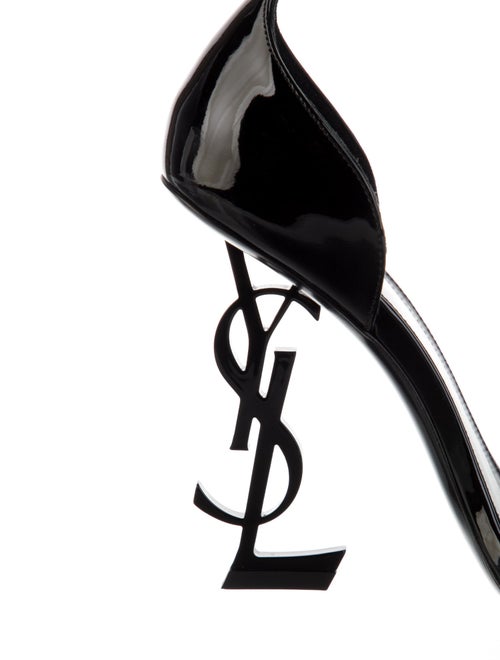 Saint Laurent Patent Leather Sandals