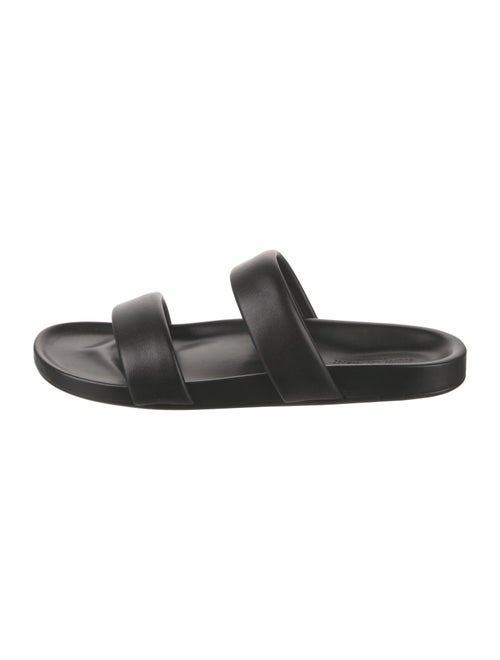 Saint Laurent Leather Slides