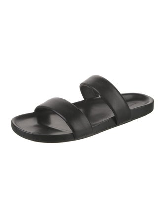 Saint Laurent Leather Slides
