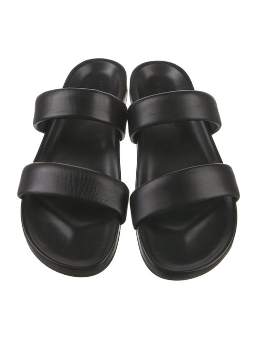 Saint Laurent Leather Slides