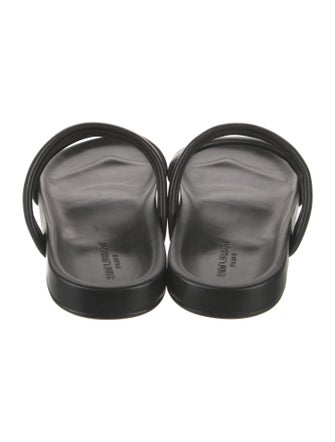 Saint Laurent Leather Slides