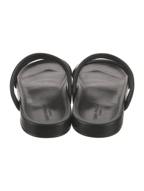 Saint Laurent Leather Slides