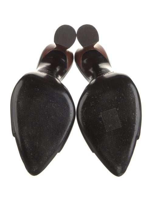 Saint Laurent Leather Slides