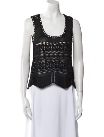 Saint Laurent Scoop Neck Sweater