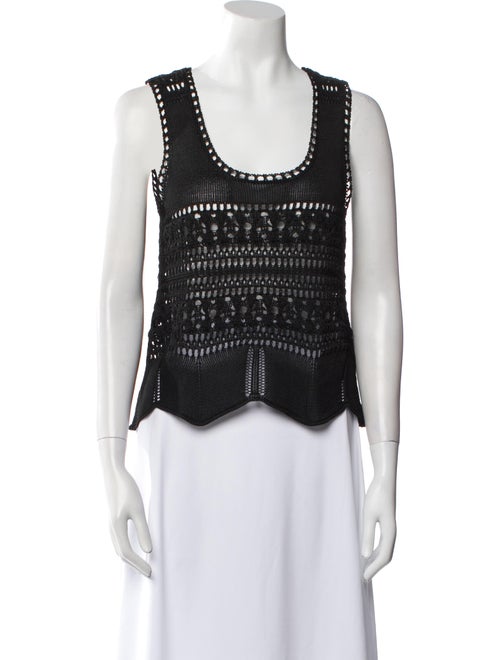 Saint Laurent Scoop Neck Sweater