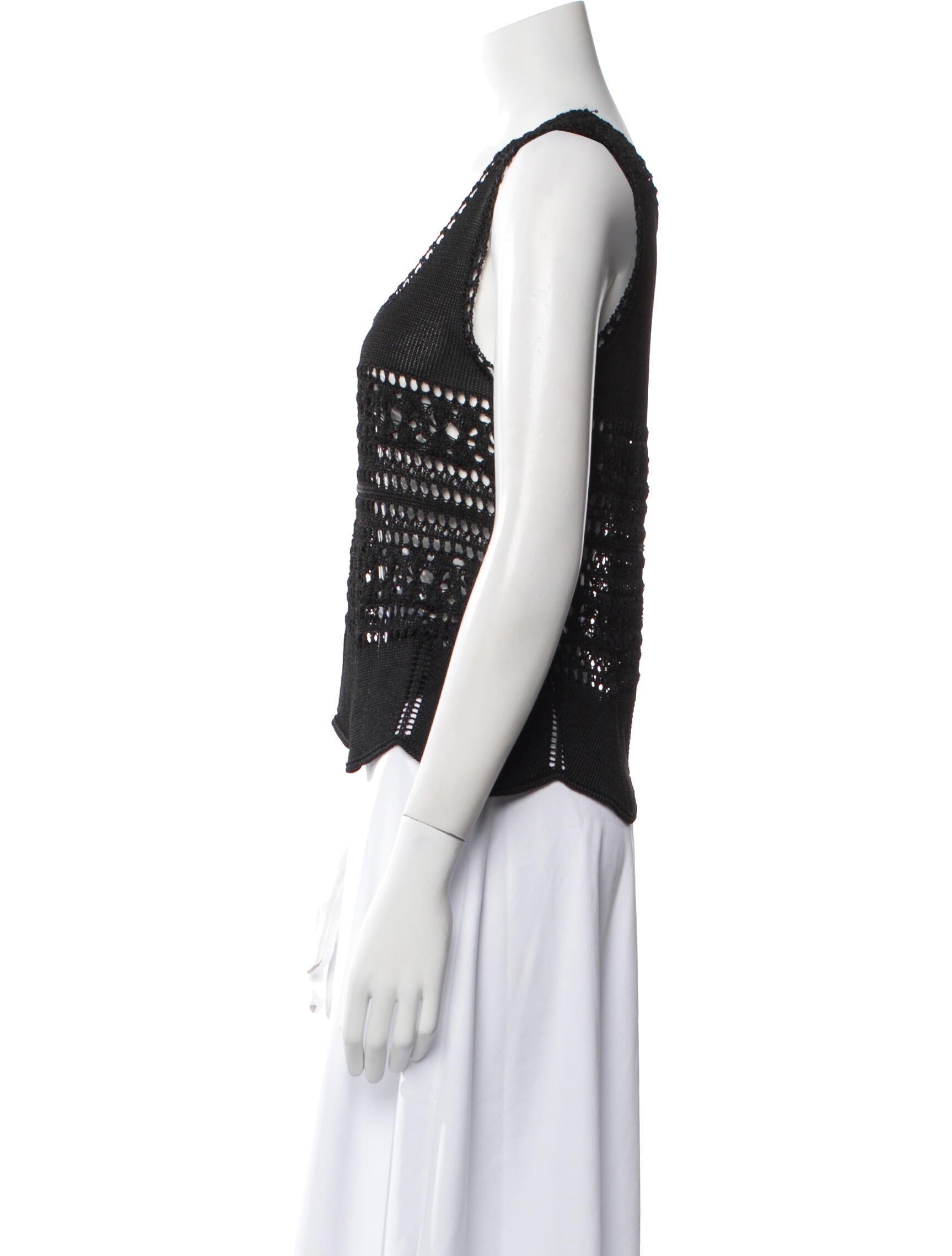 Saint Laurent Scoop Neck Sweater