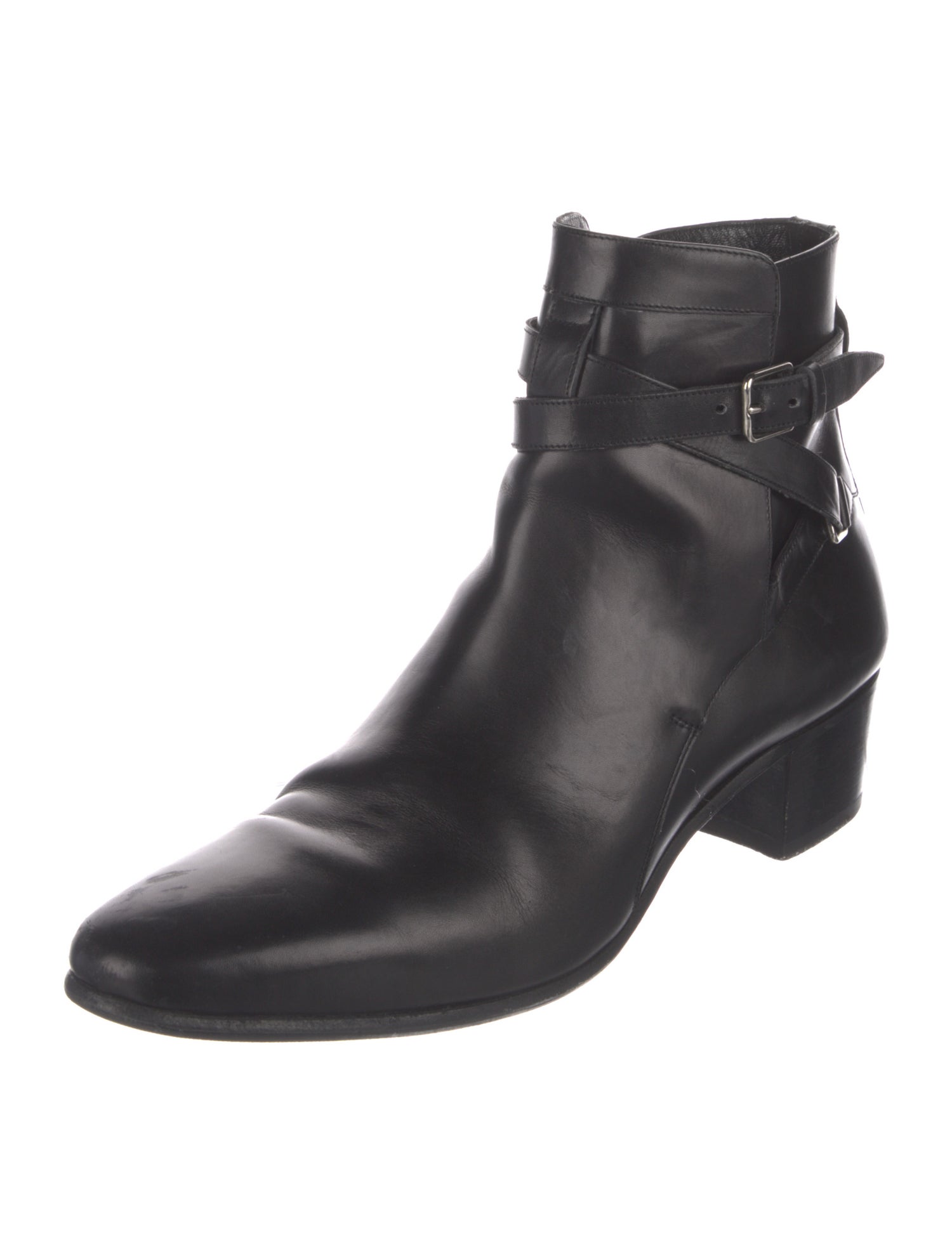 Saint Laurent Leather Boots