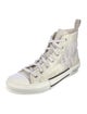 DIOR MEN Canvas Printed Sneakers
