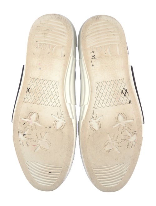 DIOR MEN Canvas Printed Sneakers
