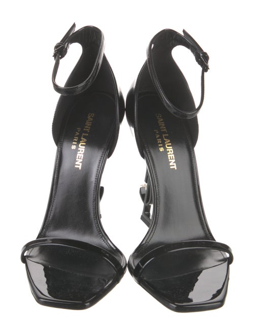 Saint Laurent Patent Leather Sandals