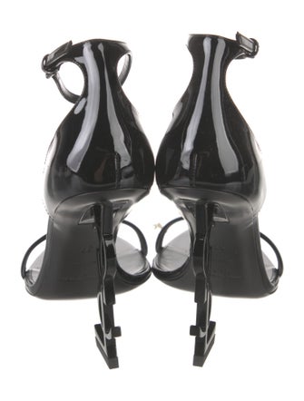 Saint Laurent Patent Leather Sandals