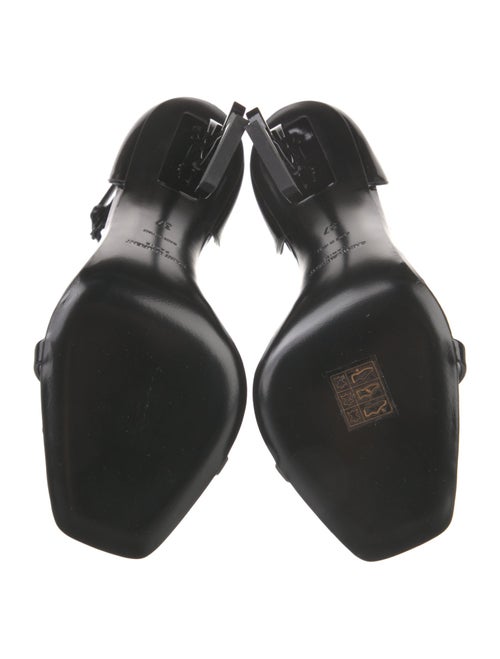 Saint Laurent Patent Leather Sandals