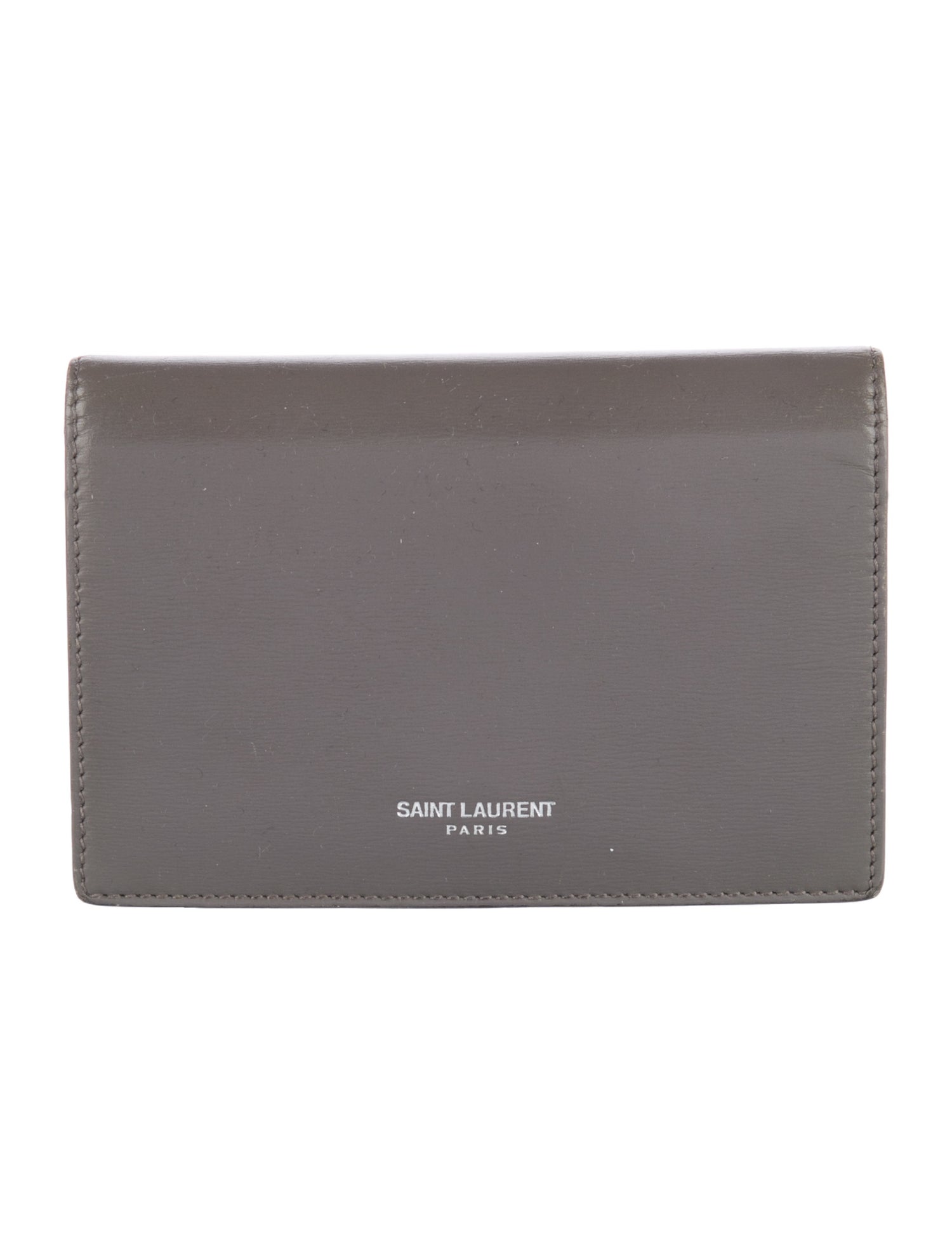 Saint Laurent 2017 Fragments Flap Bifold Wallet