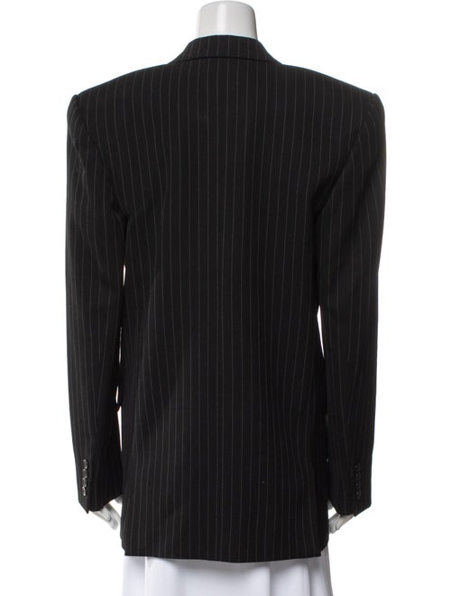Saint Laurent Wool Striped Blazer