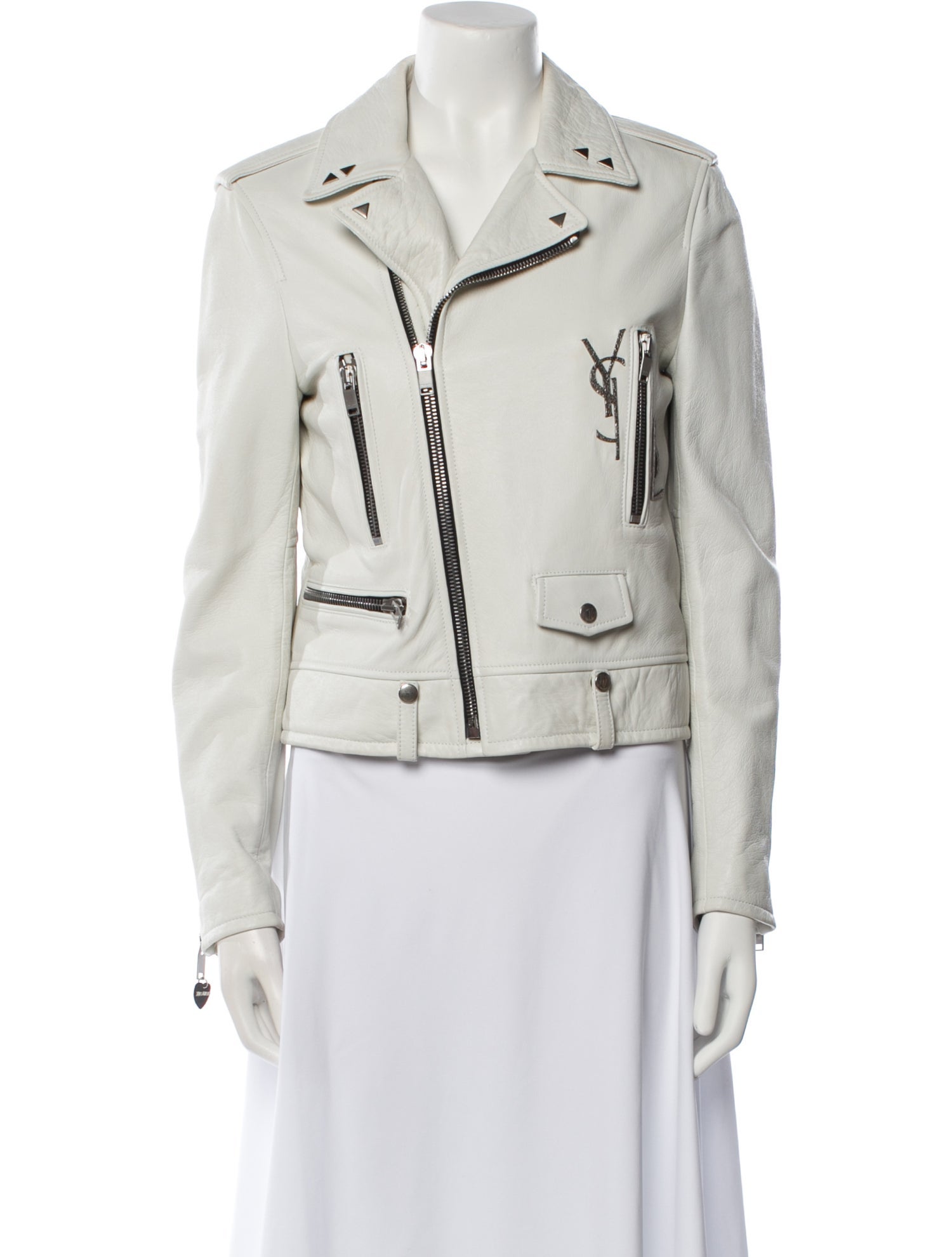 Saint Laurent Leather Biker Jacket