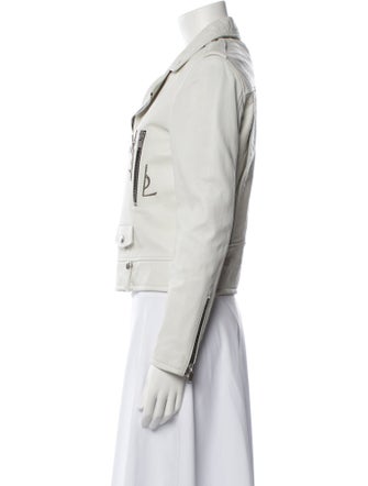 Saint Laurent Leather Biker Jacket