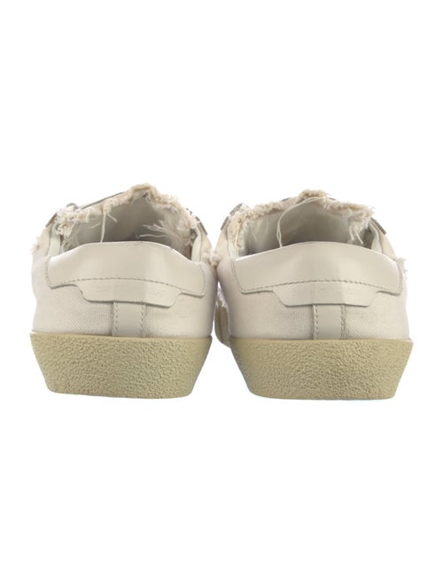 Saint Laurent Canvas Graphic Print Sneakers