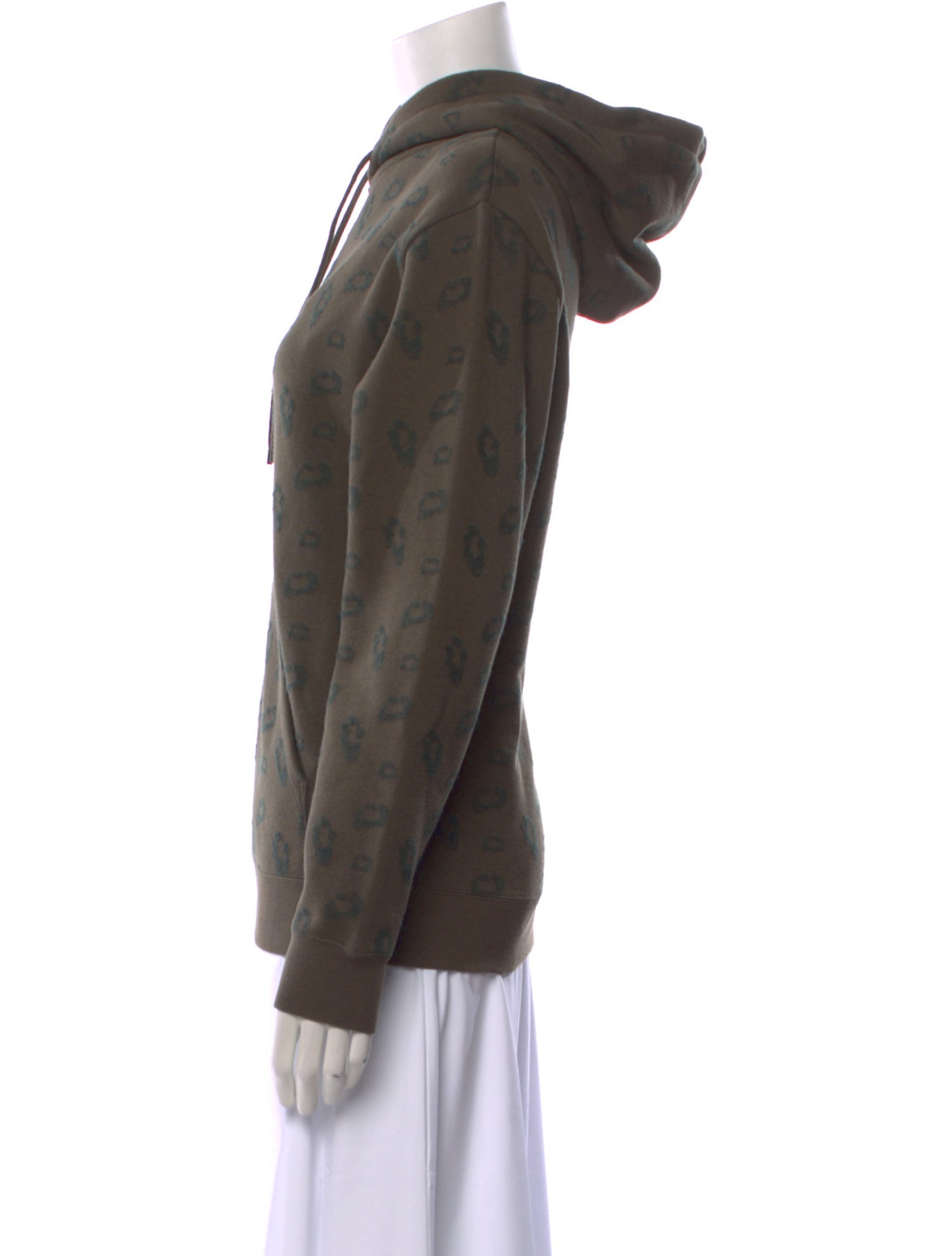 Saint Laurent Graphic Print Mock Neck Sweatshirt w/ Tags