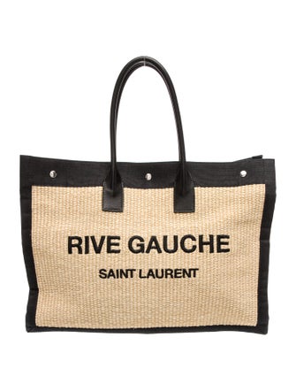 Saint Laurent Raffia Rive Gauche