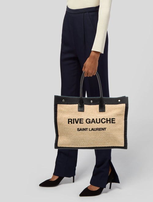 Saint Laurent Raffia Rive Gauche