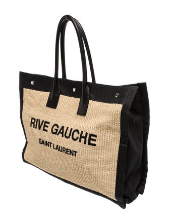 Saint Laurent Raffia Rive Gauche