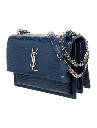 Saint Laurent Embossed Leather Sunset