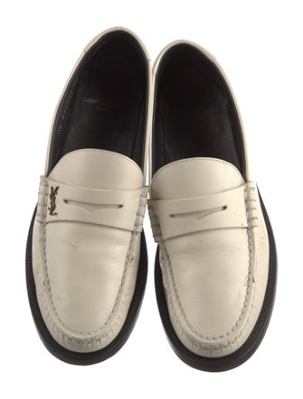 Saint Laurent Leather Loafers