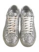 Saint Laurent Glitter Glitter Accents Sneakers