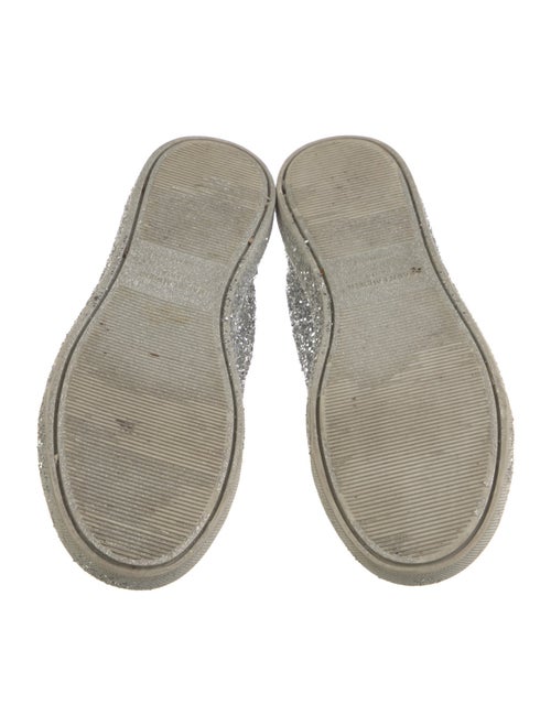 Saint Laurent Glitter Glitter Accents Sneakers