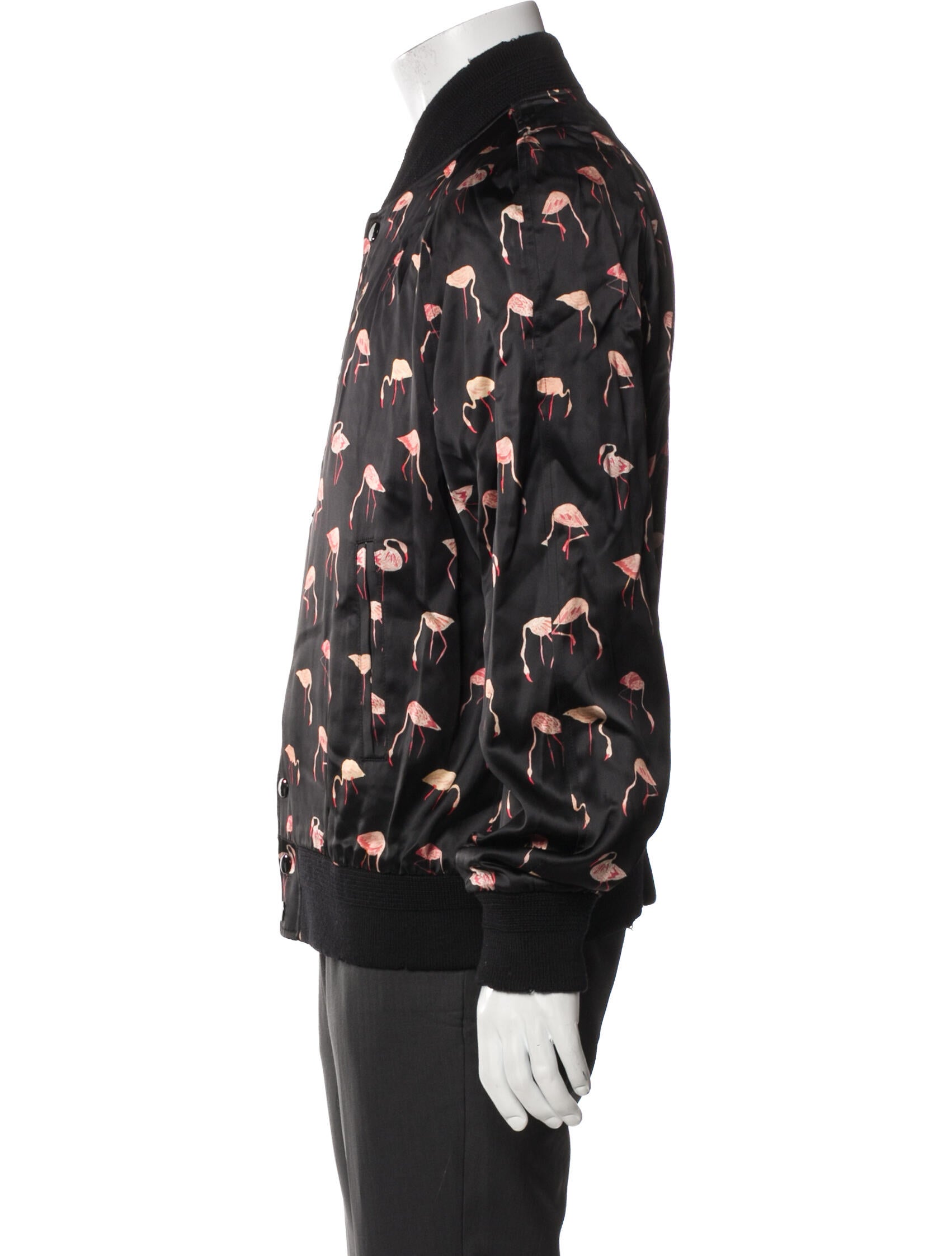 Saint Laurent Printed Bomber Jacket