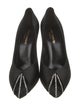 Saint Laurent Satin Crystal Embellishments Pumps