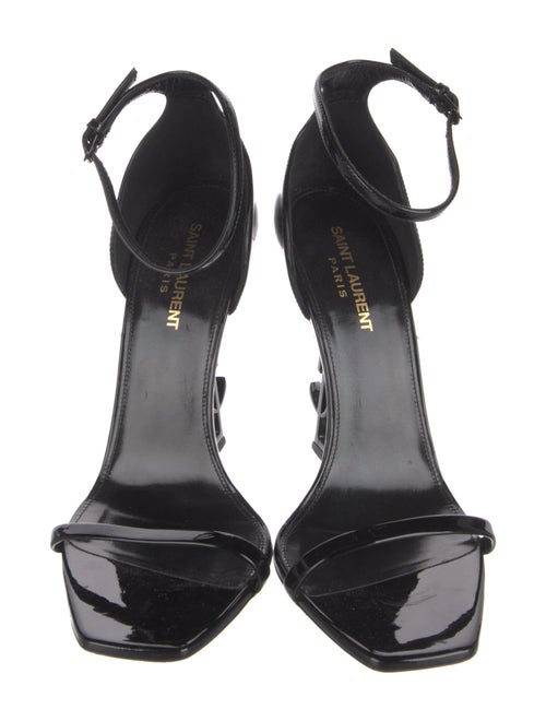 Saint Laurent Patent Leather Sandals