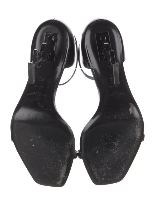Saint Laurent Patent Leather Sandals