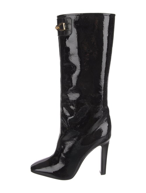 Saint Laurent Patent Leather Boots
