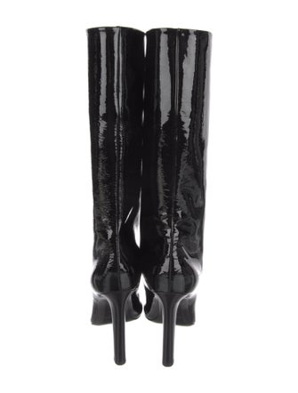 Saint Laurent Patent Leather Boots