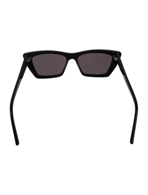 Saint Laurent Cat-Eye Mirrored Sunglasses