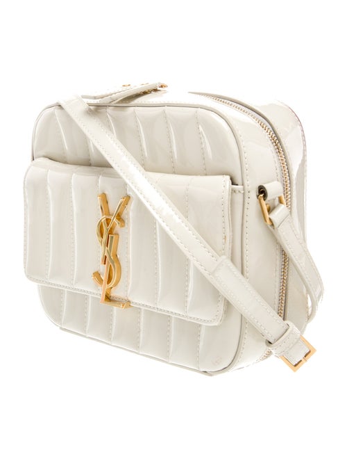 Saint Laurent Patent Leather Crossbody Bag