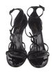 Saint Laurent Patent Leather Sandals