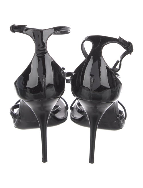Saint Laurent Patent Leather Sandals