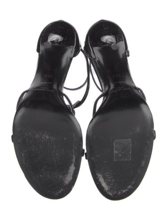 Saint Laurent Patent Leather Sandals