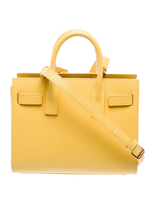 Saint Laurent Leather Sac De Jour Nano